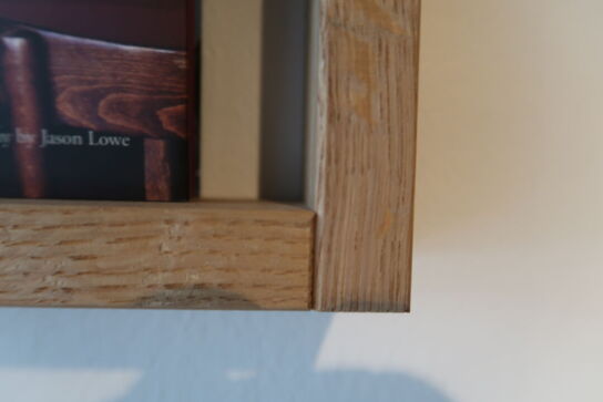 Kvik Magasin holder Light oak