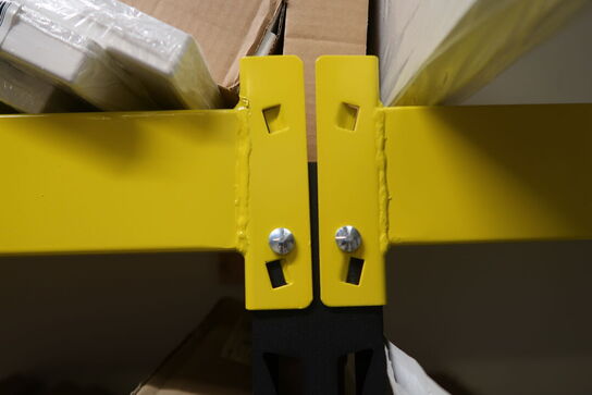 5 fags lagerreol med stålhylder 