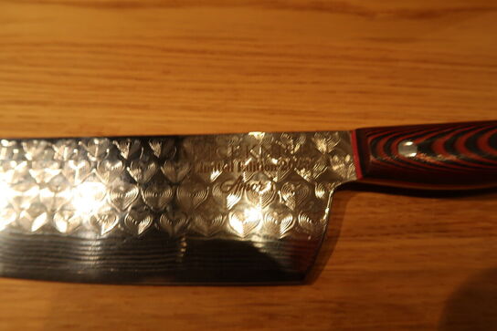 Riceknife Damaskus Kokkekniv 2023