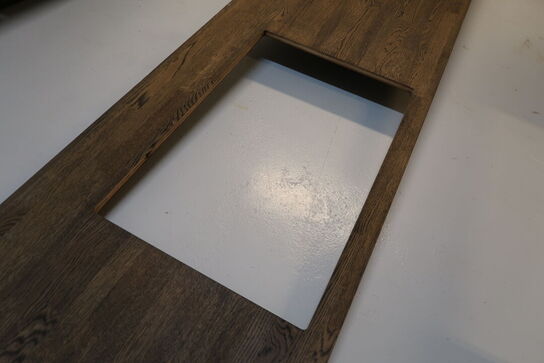 Bordplade med vask & kogeplade hul