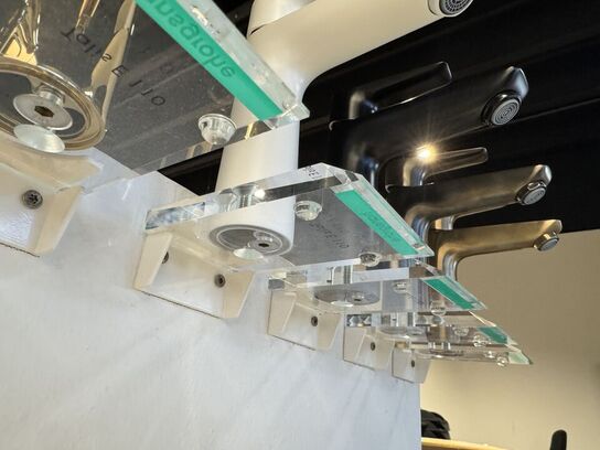 8 stk. Hansgrohe udstillings armatur - LÆS Beskrivelse