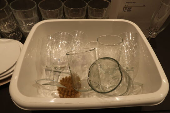 Diverse glas & service 