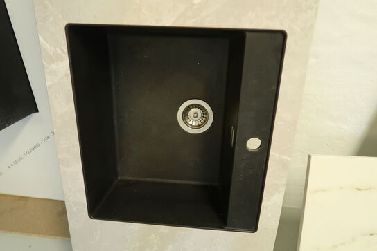 3 stk. Bordplader med vask