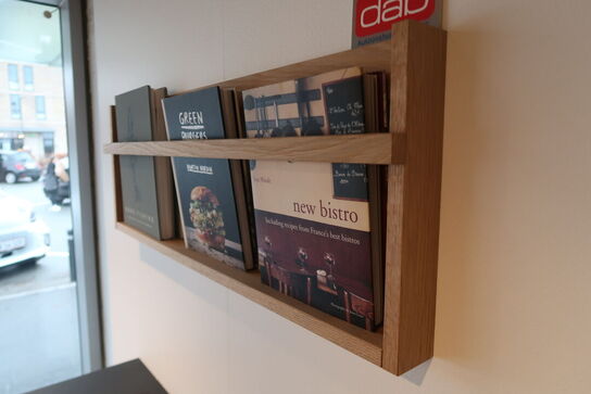 Kvik Magasin holder Light oak