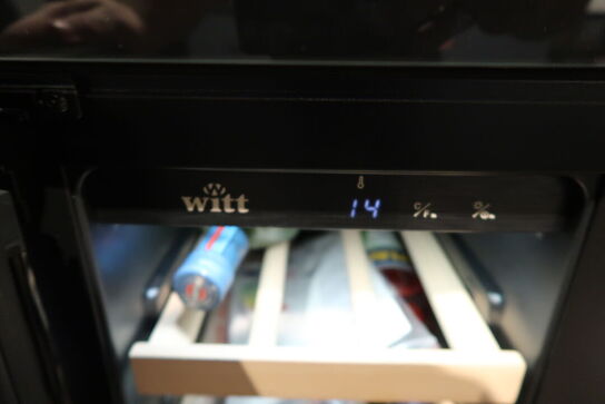 Vinstation med Witt WCBC6082-2BG vinkøleskab 