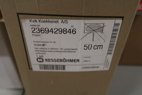 Karrusel Lemans 50cm Antracit