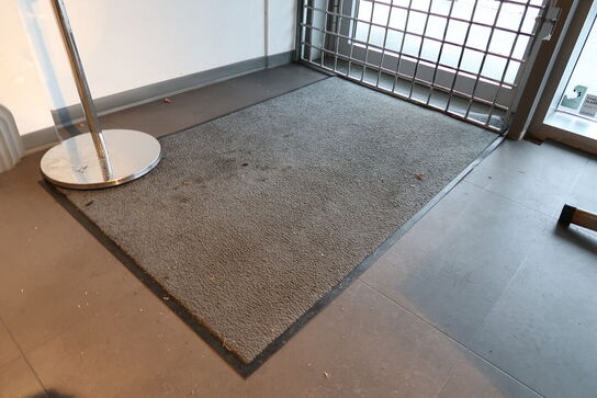 Håndsprit dispenser, dørstopper & gulvmåtte 