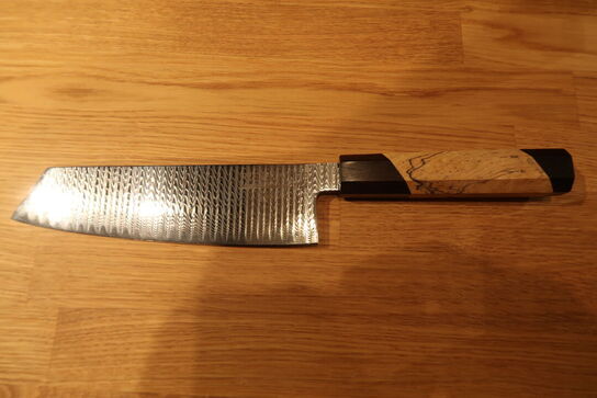 Riceknife YOLO II-Limited Edition Taktilt Damaskus Stål Grøntsagskniv