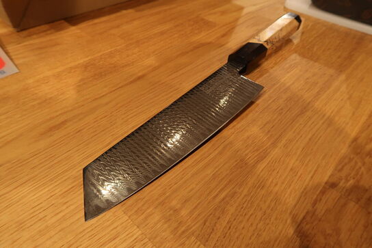 Riceknife YOLO II-Limited Edition Taktilt Damaskus Stål Grøntsagskniv