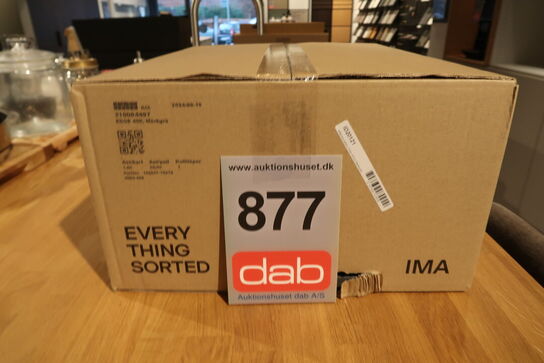 Affaldssystem Edge 40cm Mørkegrå