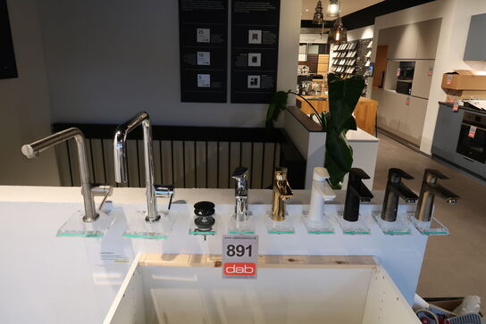 8 stk. Hansgrohe udstillings armatur