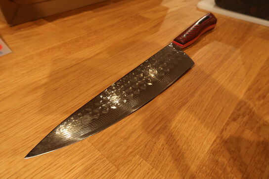 Riceknife Damaskus Kokkekniv 2023