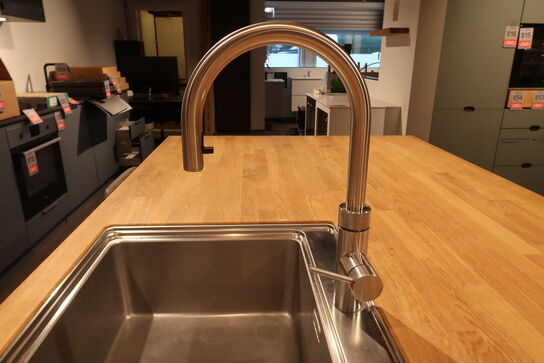 Quooker Flex 5 i 1 hane - kogende vand, afkølet vand, og vand med brus