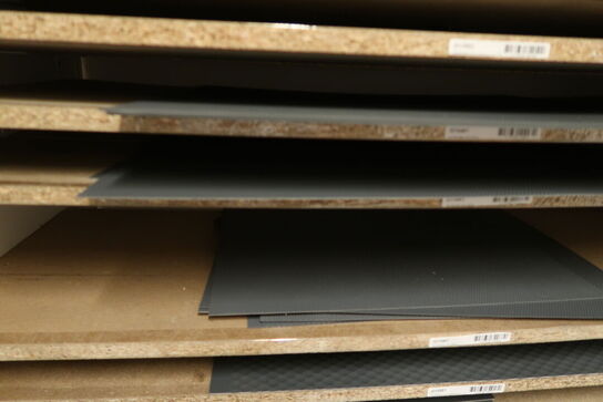 Over 75 stk. Skuffemåtter 