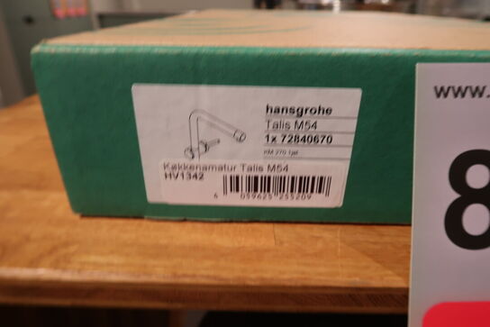 Hansgrohe Talis M54 køkkenarmatur, mat sort