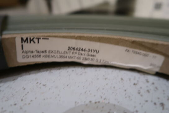 200 meter Alpha-Tape Excellent PP Dark Green