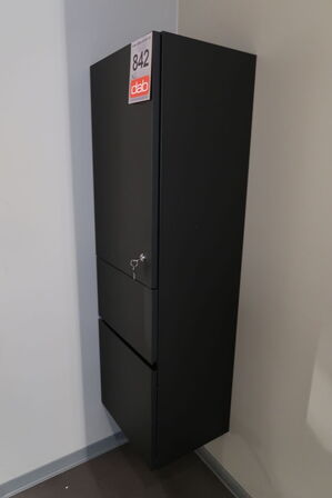 2 stk. Væghængte skabe - sort