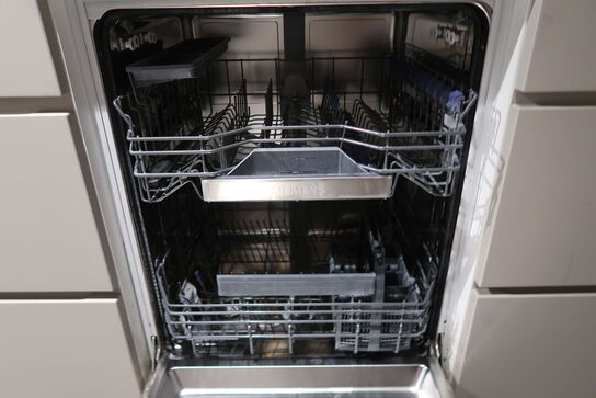 Siemens SX85Z800BE Fuldt integrerbar opvaskemaskine