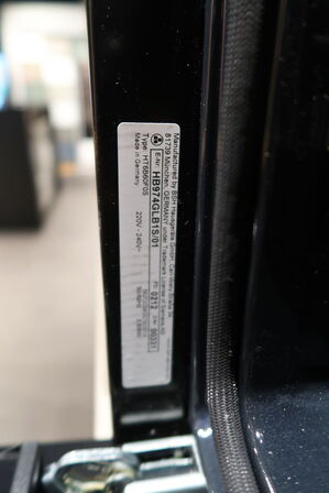 Siemens iQ700 HB974GLB1 Indbygningsovn 71l Pyro A+ 