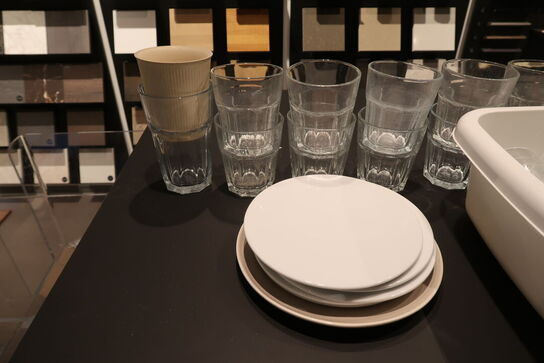 Diverse glas & service 