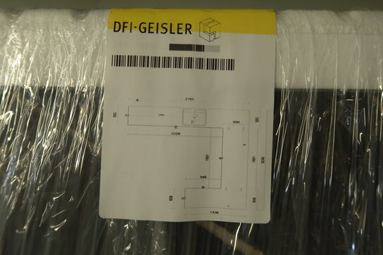 Komplet bordplade U-sæt