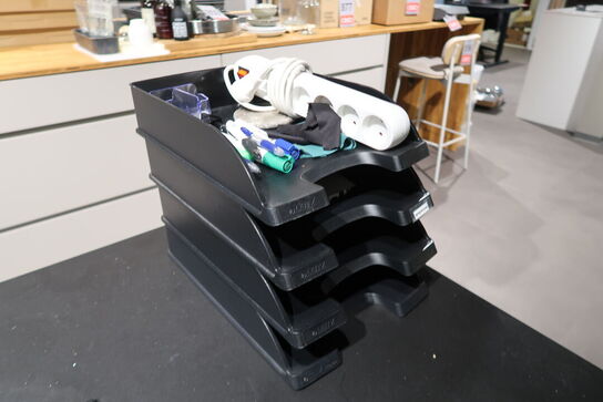 Hæve-/sænkebord + Kontorstol