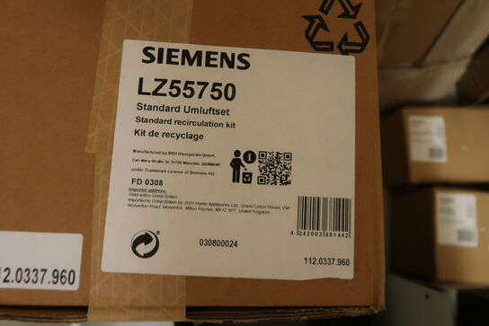 Stort parti Siemens dele til emhætter m.m.