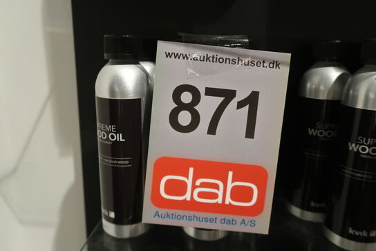 5 stk. Kvik Supreme wood oil, Premium quality