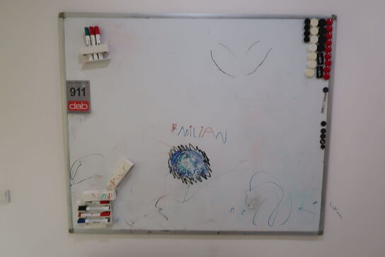 Magnettavle med tilbehør 