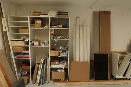 Kæmpe parti køkken dele m.m. 