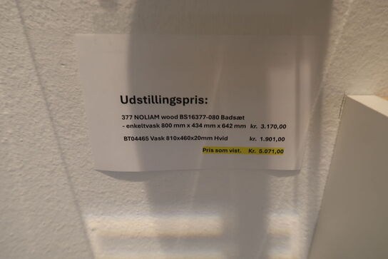 Kvik Badunderstab med skuffer