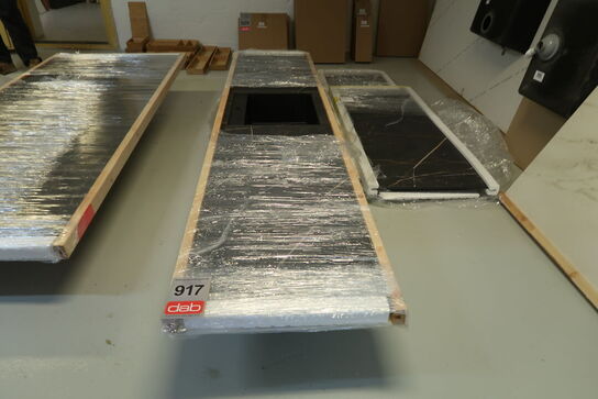 Komplet bordplade U-sæt