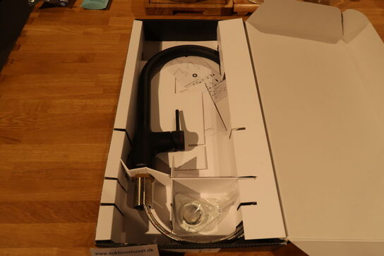 Nobili Mania køkkenarmatur - 1 grebs, Matsort, 220mm, C-tud