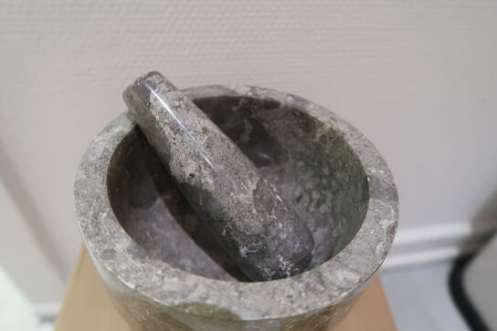 Morter m. støder, HDKulti, Grå/Brun