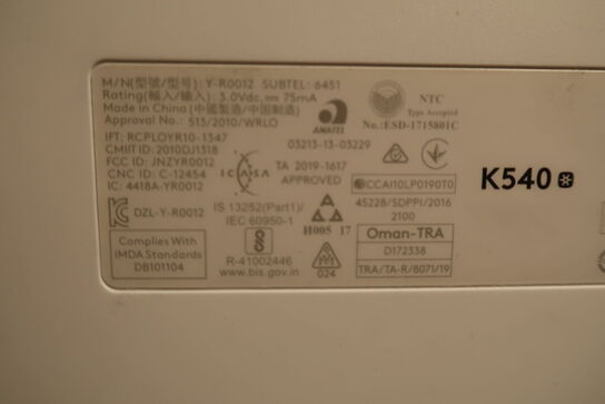 2 stk.  Logitech MK540 Advanced trådløs keyboard