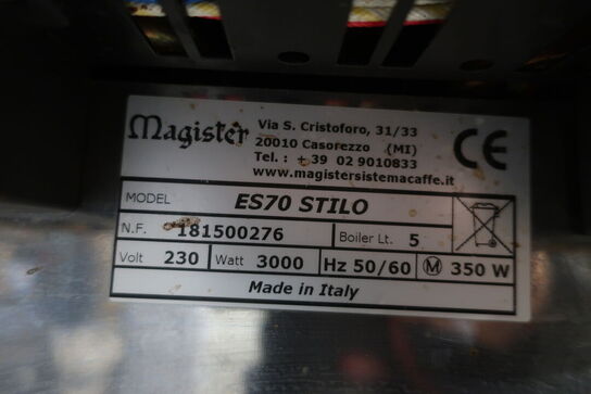 Espressomaskine MAGISTER ES70 STILO