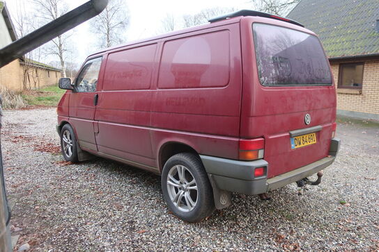 Varebil VOLKSWAGEN Transport.kassevogn 2,4 D