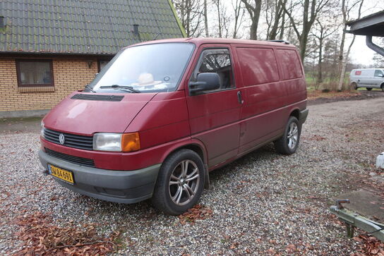 Varebil VOLKSWAGEN Transport.kassevogn 2,4 D