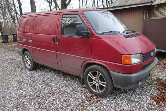 Varebil VOLKSWAGEN Transport.kassevogn 2,4 D