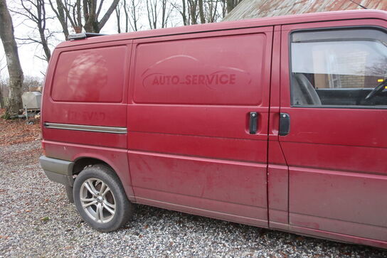 Varebil VOLKSWAGEN Transport.kassevogn 2,4 D