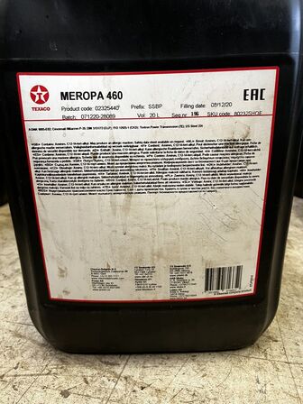 60L olie TEXACO Meropa 460