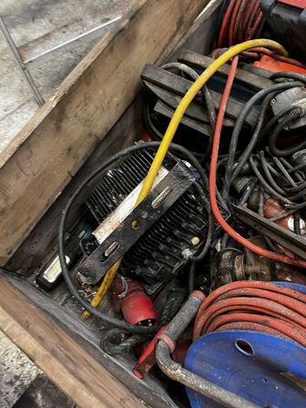 Palle med div. Værktøj