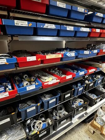 Div. Varelager og reservedele