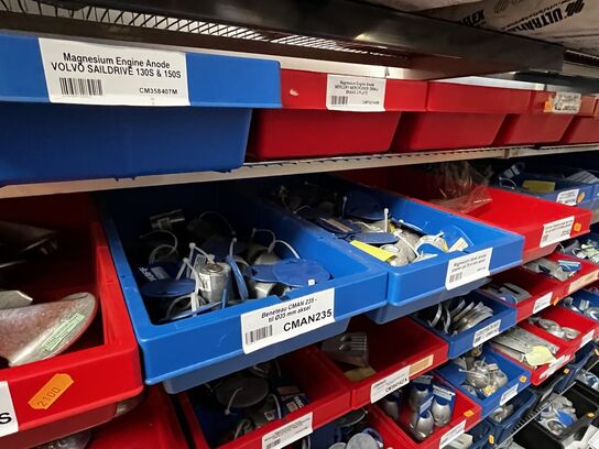 Div. Varelager og reservedele