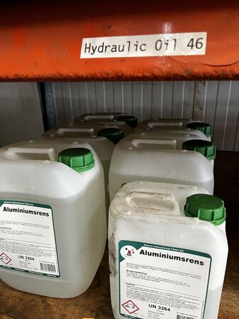 6 dunke aluminiumsrens