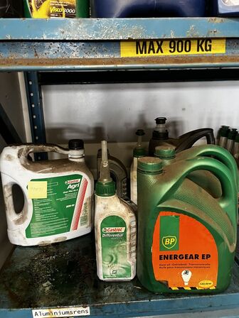 Div. Dunke med olie og plejemidler