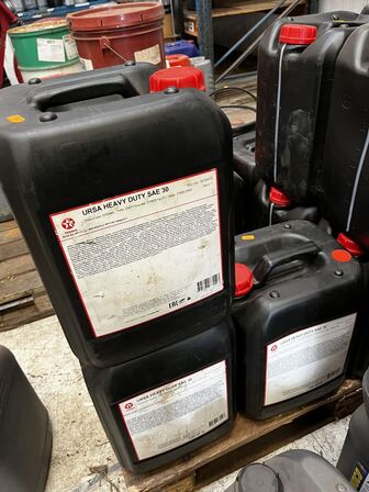 60L olie TEXACO Ursa Heavy Duty Sae 30