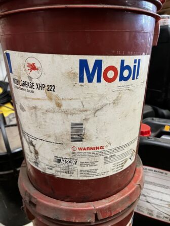 2 stk. dunke med fedt MOBIL Mobilgrease XHP 222