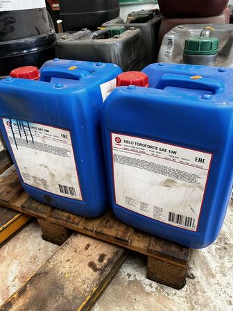 40L olie TEXACO Delo Torqforce SAE 10W