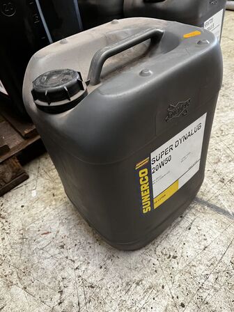 20L olie SUNERCO Super Dynalub 20W50